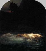 Paul Delaroche Young Christian Martyr painting